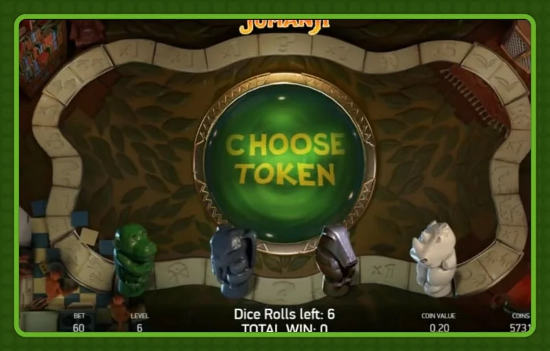 Play Jumanji Slot from NetEnt Online (Main image)