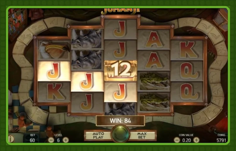 Editorial image - Bonus Rounds and Free Spins in Jumanji NetEnt